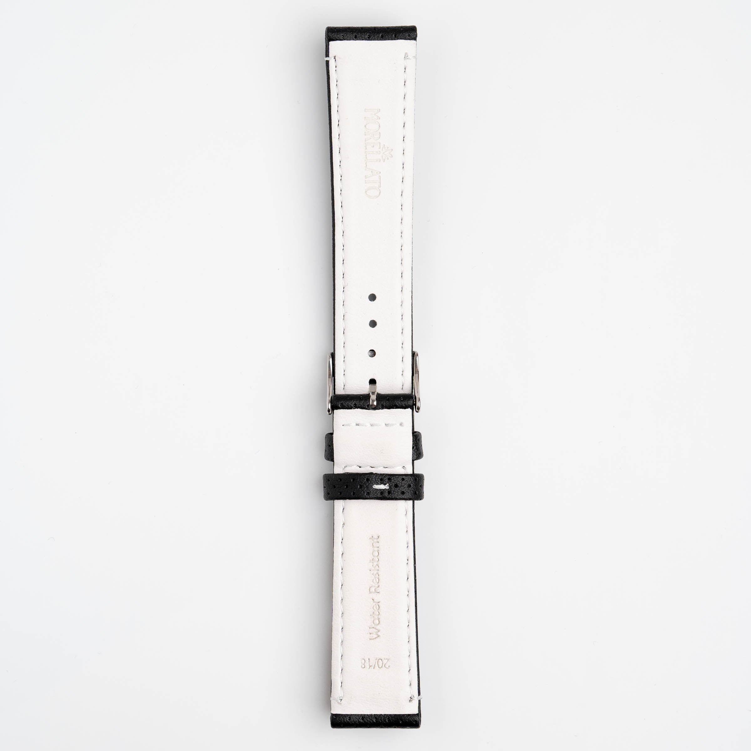 Race Fantasy Black & White Watch Strap