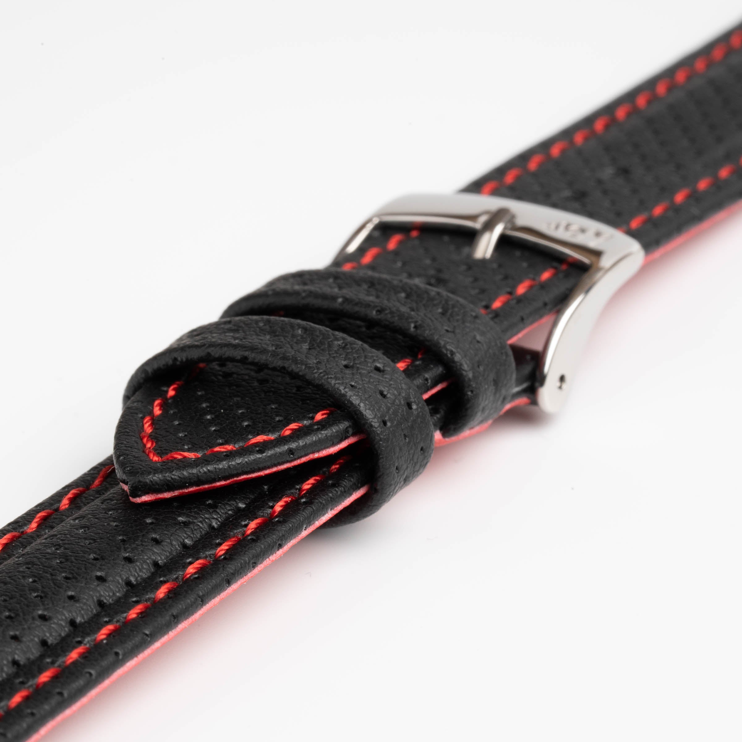 Race Fantasy Black & Red Watch Strap