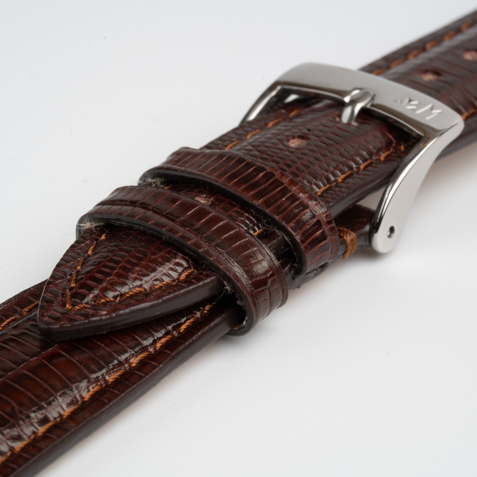 Volterra Tejus Lizard Brown Watch Strap