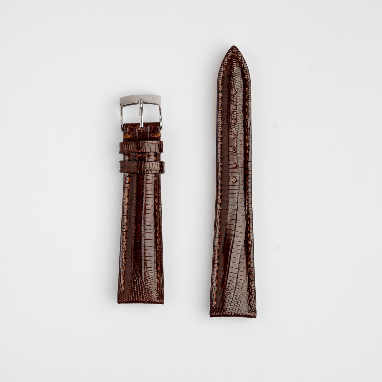 Volterra Tejus Lizard Brown Watch Strap