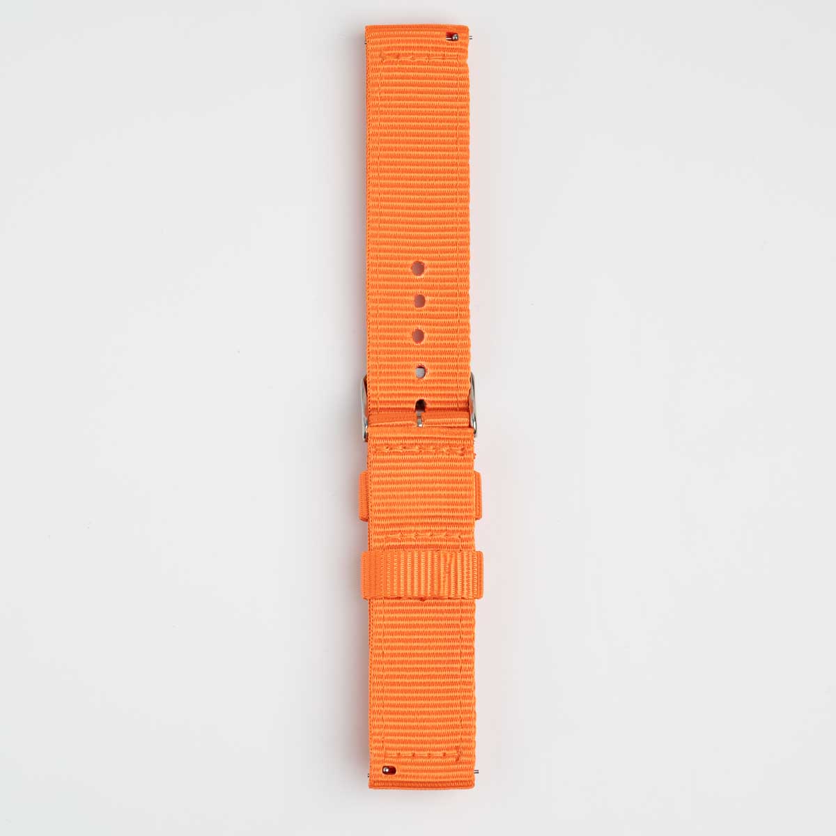 Nylon Quick Release Orange Watch Strap