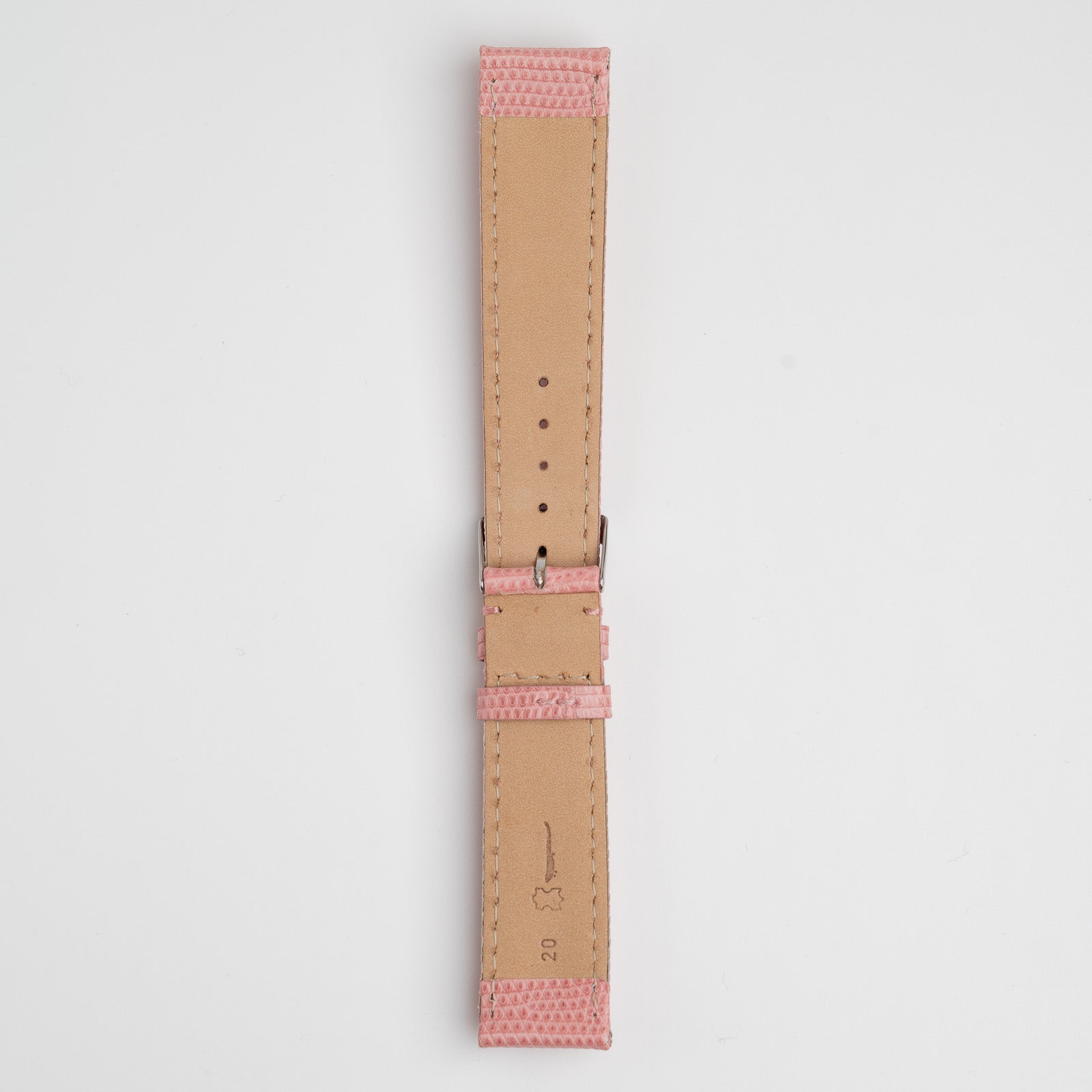 Autentico Lizard Pink Watch Strap