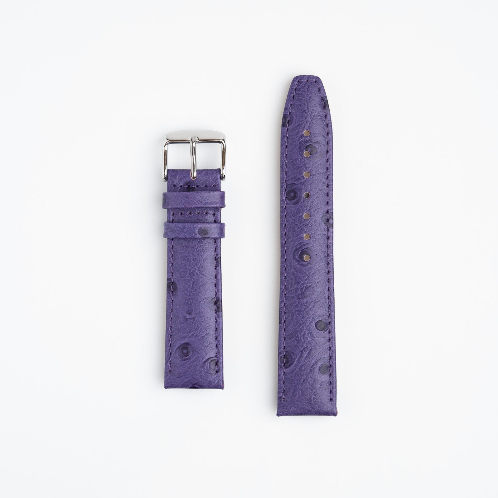 Sandbanks Ostrich Purple Watch Strap