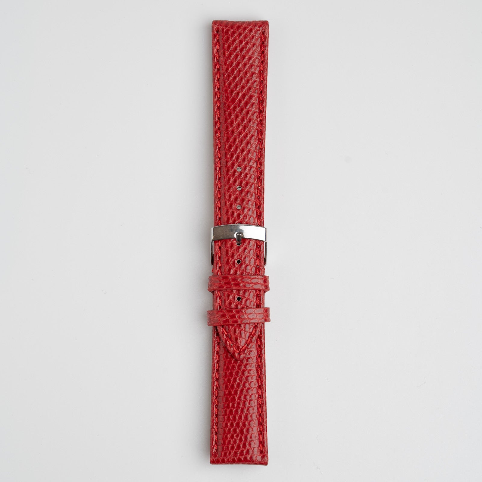 Autentico Lizard Red Watch Strap