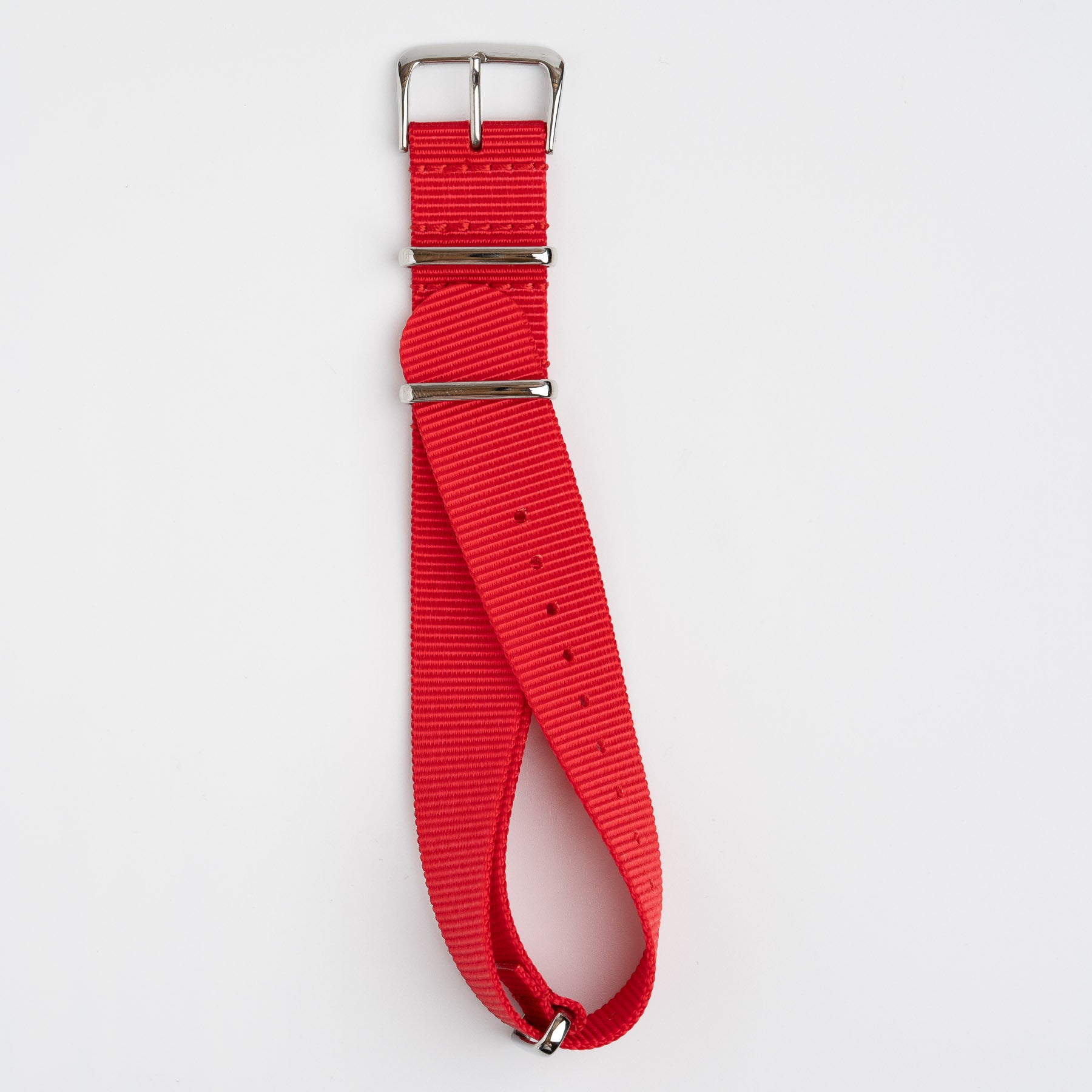 Weaverham Nylon Red Watch Strap