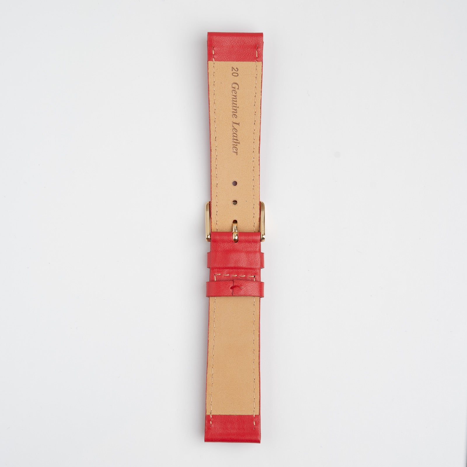 Mayfair Subtle Red Watch Strap