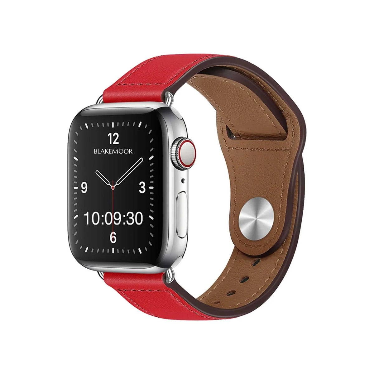 Harpsden Red Watch Strap For Apple