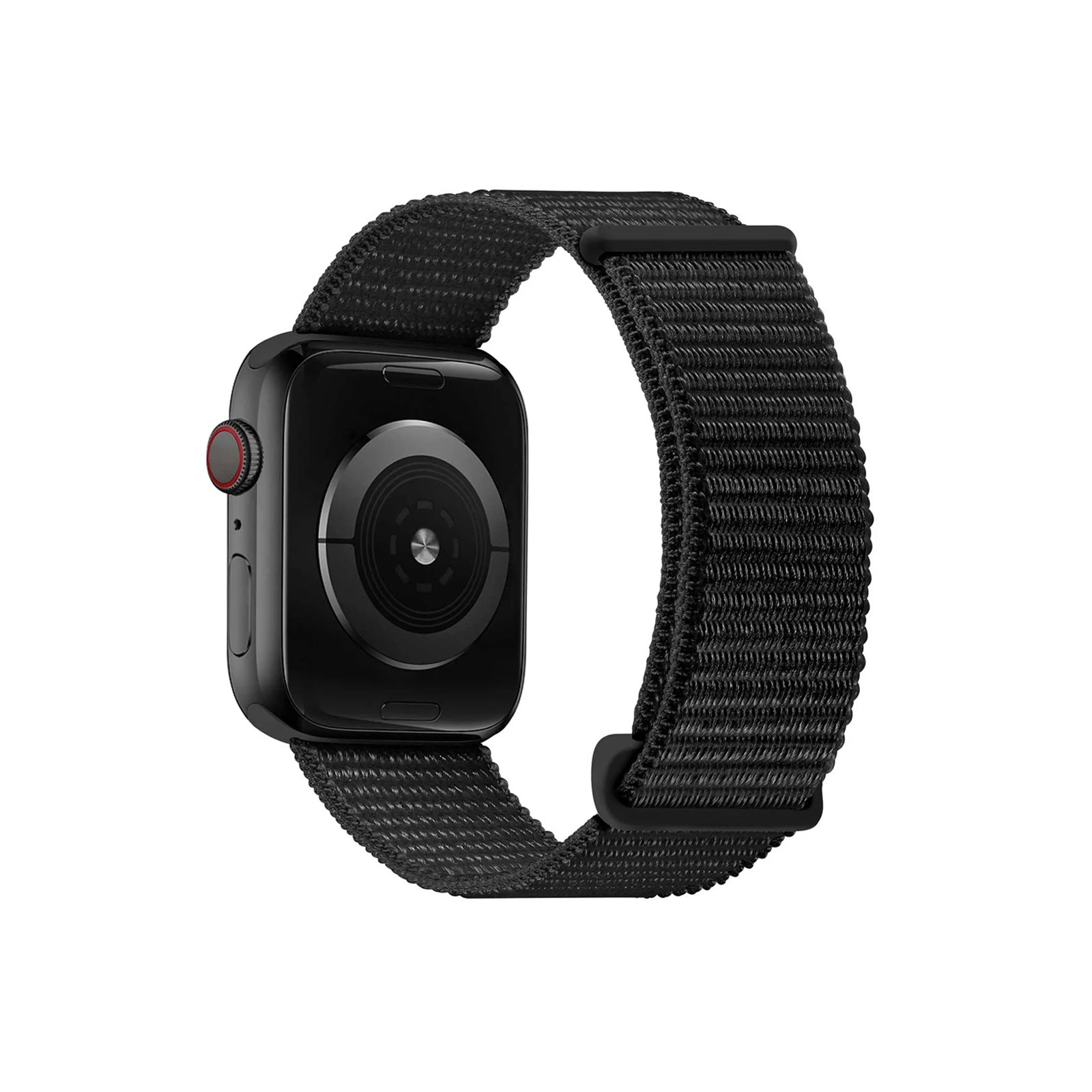 Sport Loop Black Watch Strap For Apple1