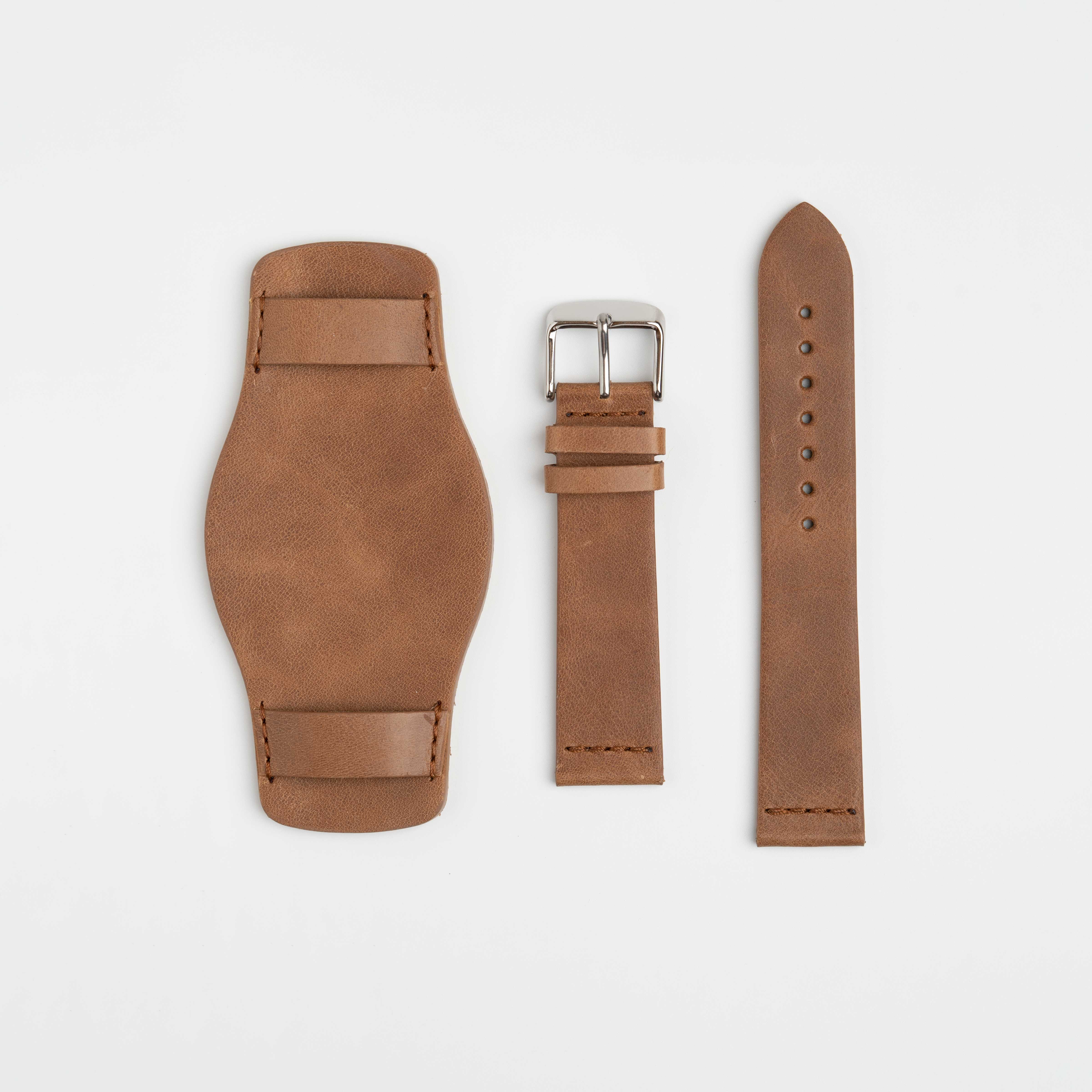 Unique Bund Tan Watch Strap