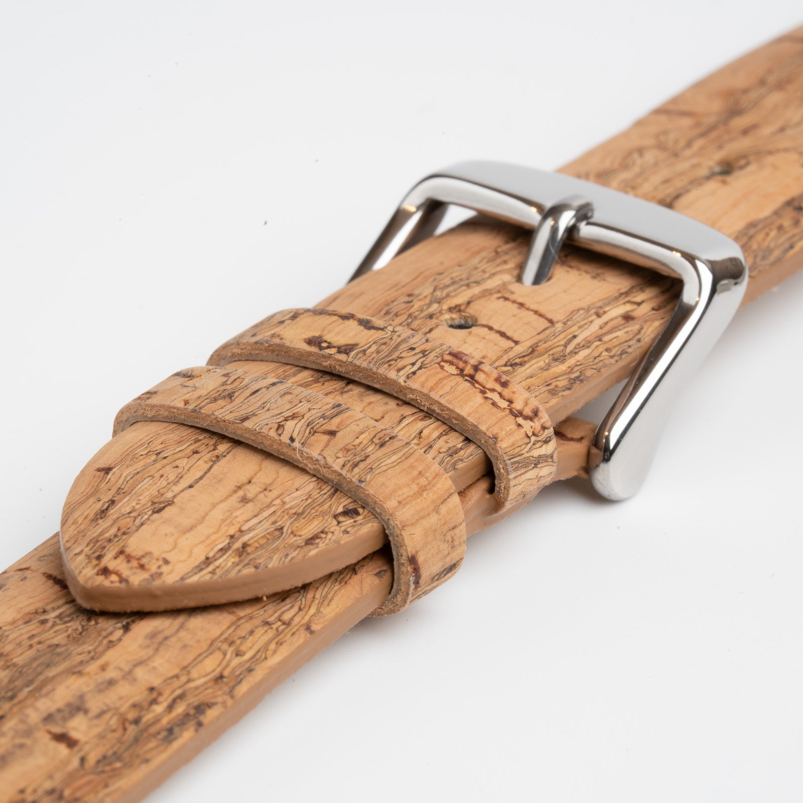 Natural Cork Tan Watch Strap