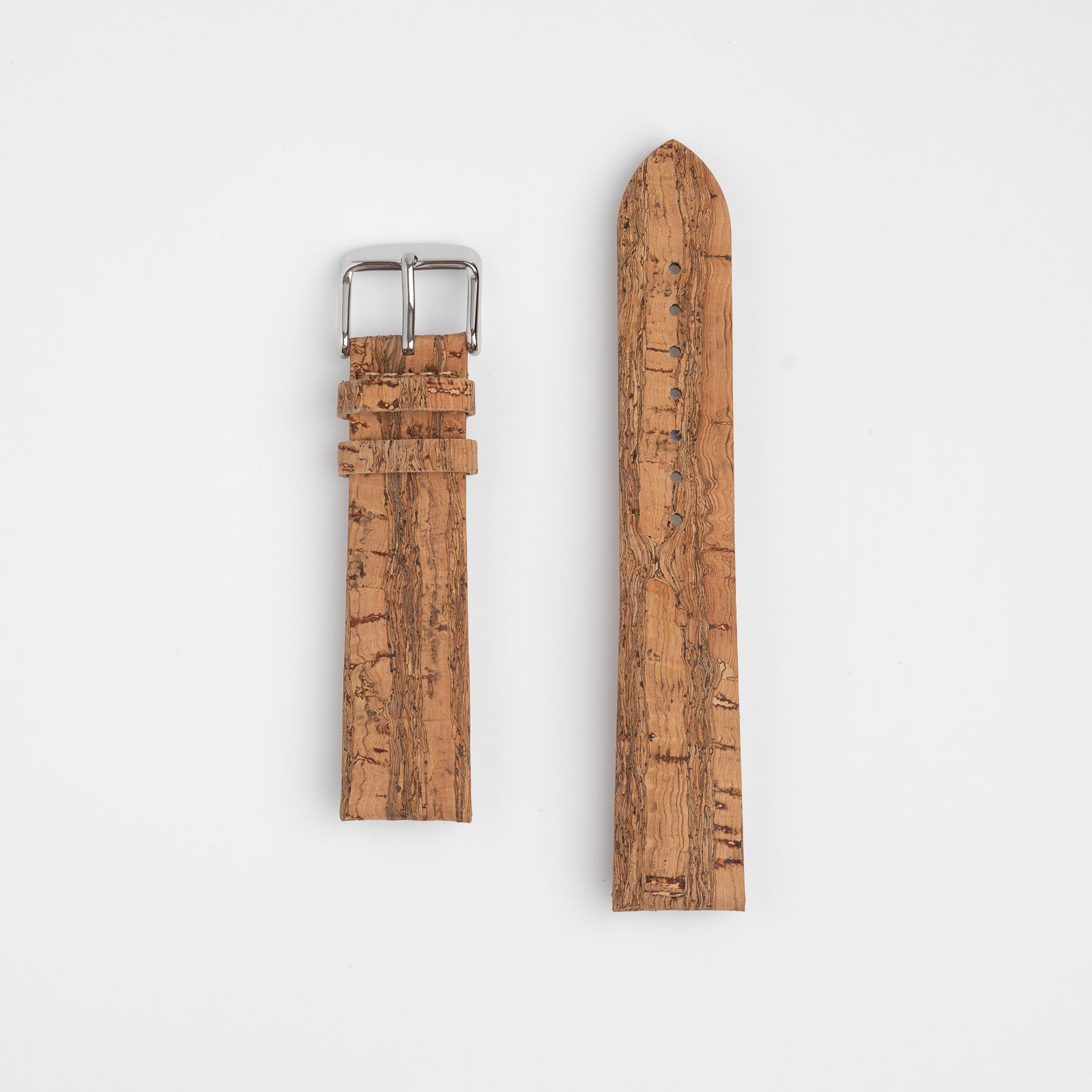 Natural Cork Tan Watch Strap