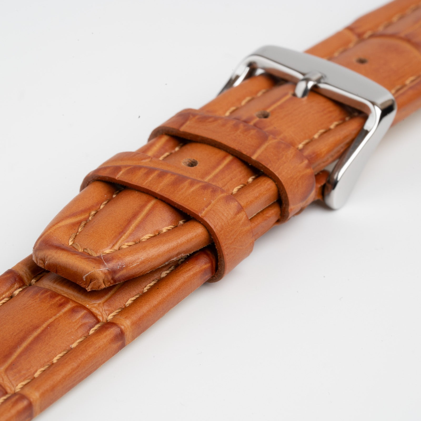 Mayfair Contour Tan Watch Strap