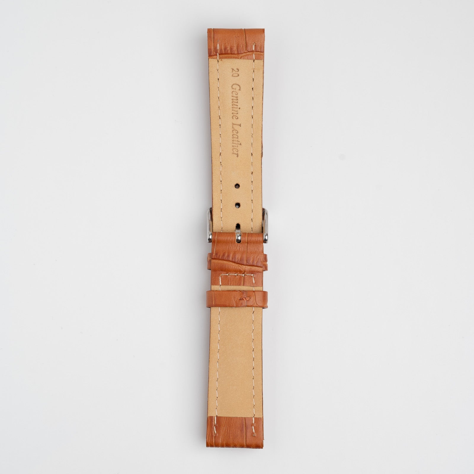 Mayfair Contour Tan Watch Strap