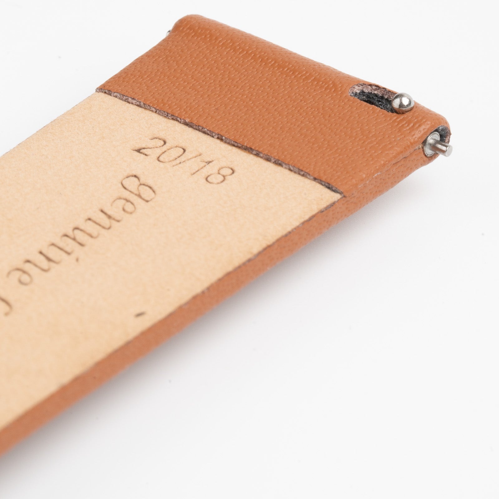 Windsor Smooth Quick Release Tan Watch Strap