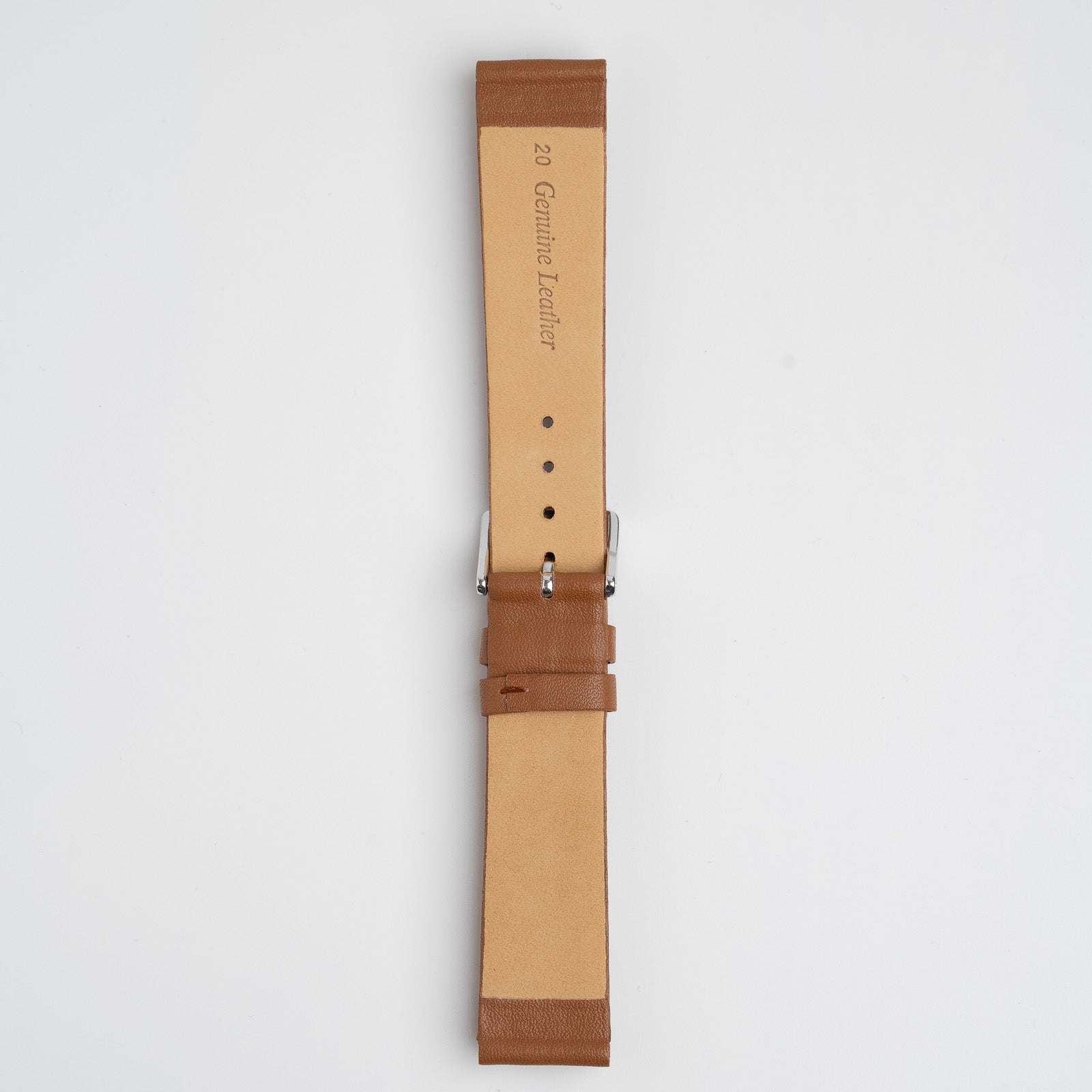 Windsor Smooth Tan Watch Strap