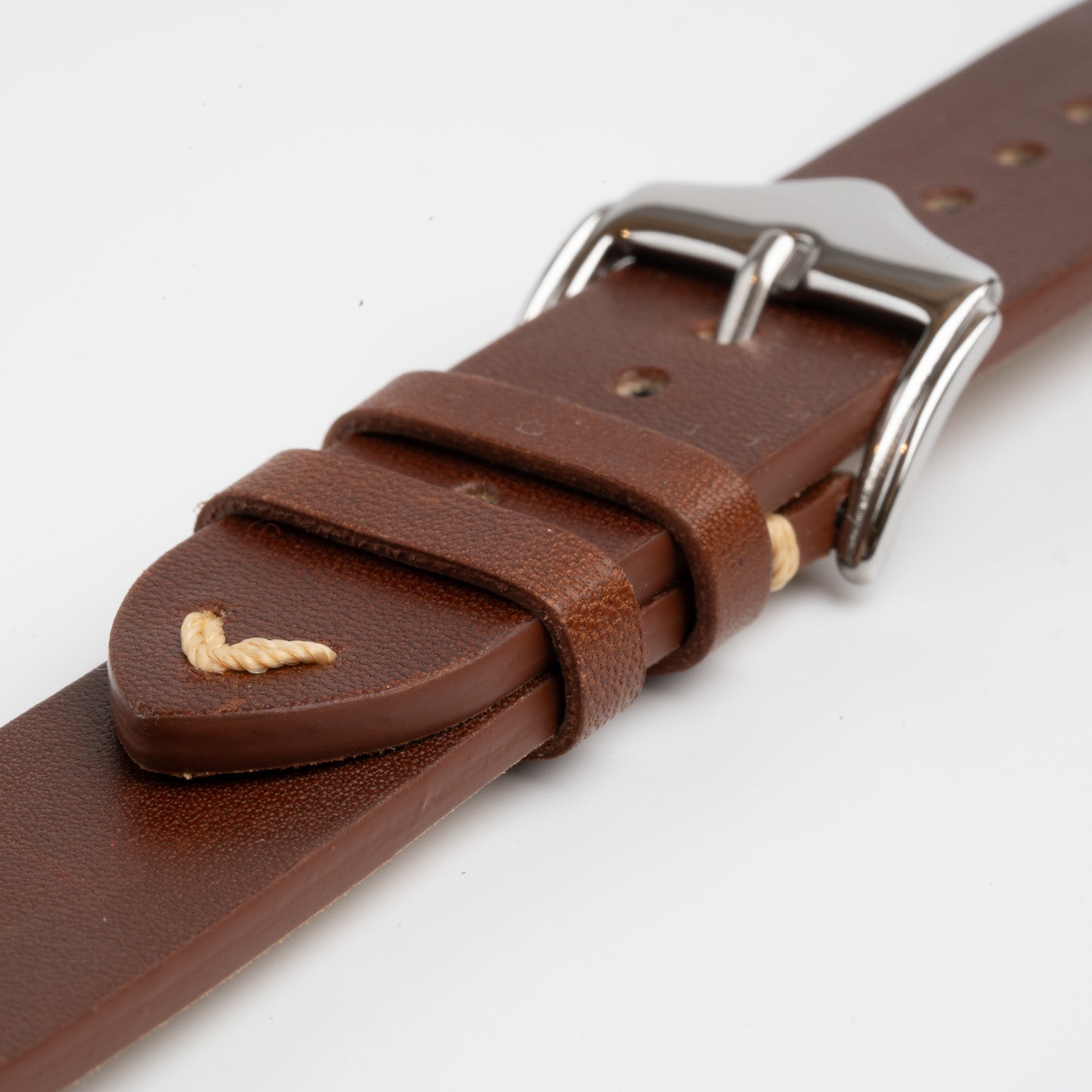 Silverstone Vintage Tan Watch Strap