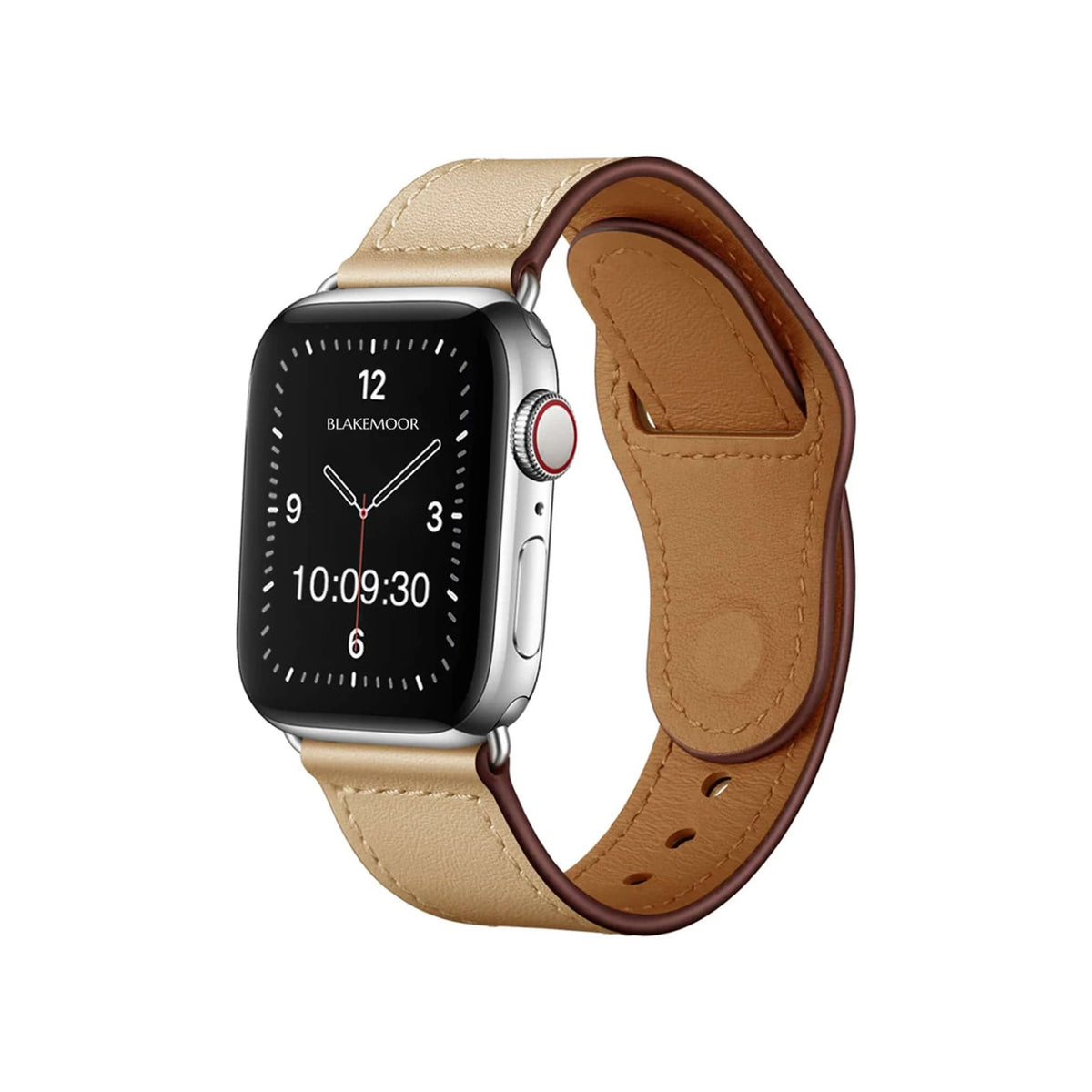 Walberswick Beige Watch Strap For Apple