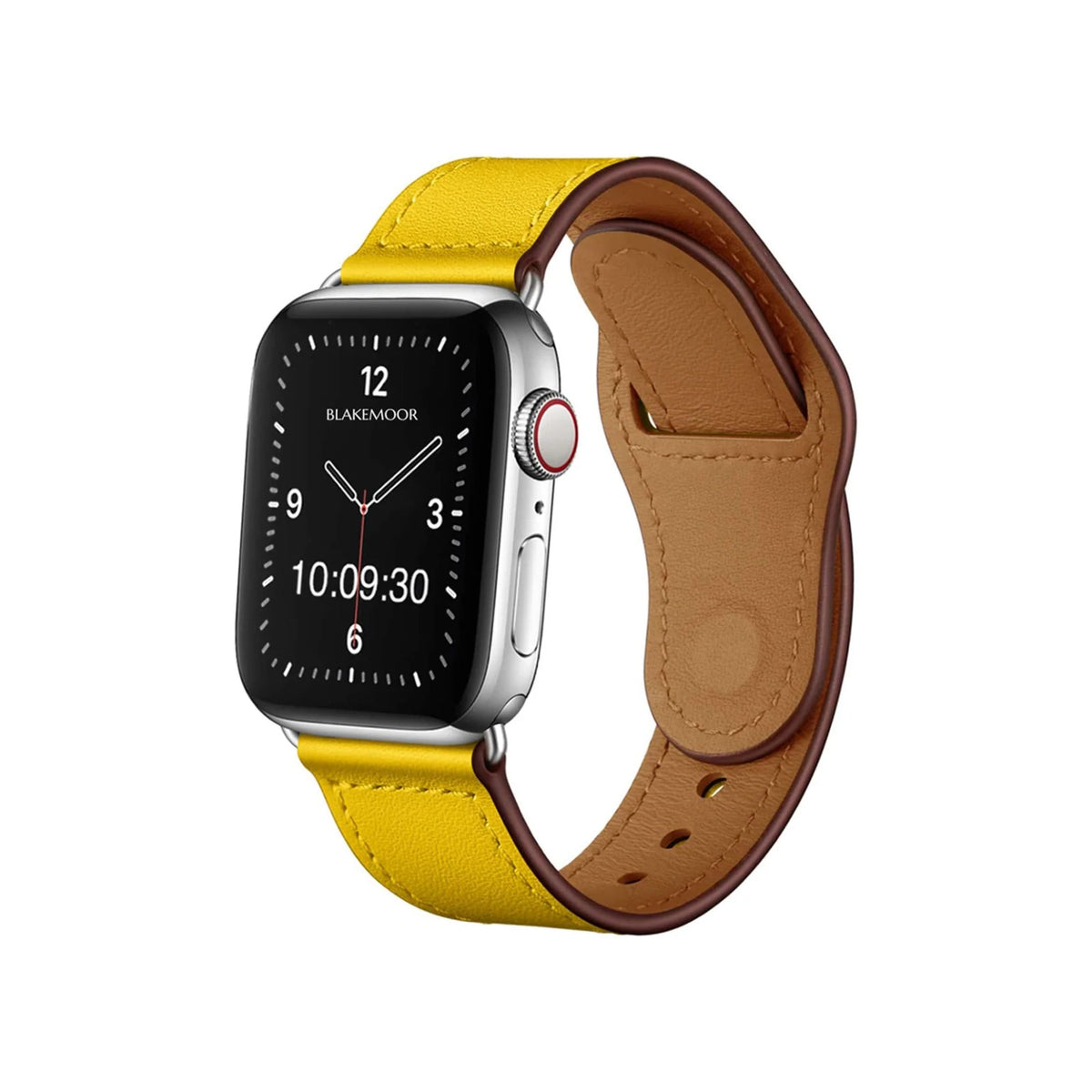 Walberswick Yellow Watch Strap For Apple