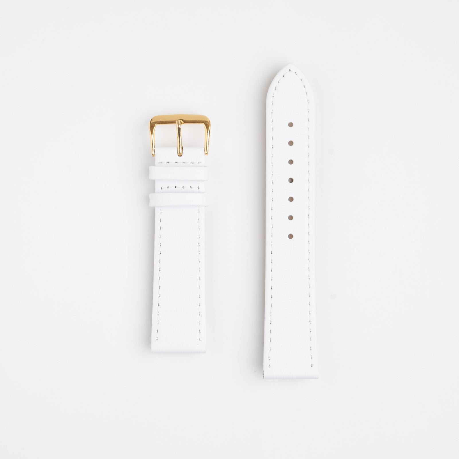 Economy XL White Watch Strap