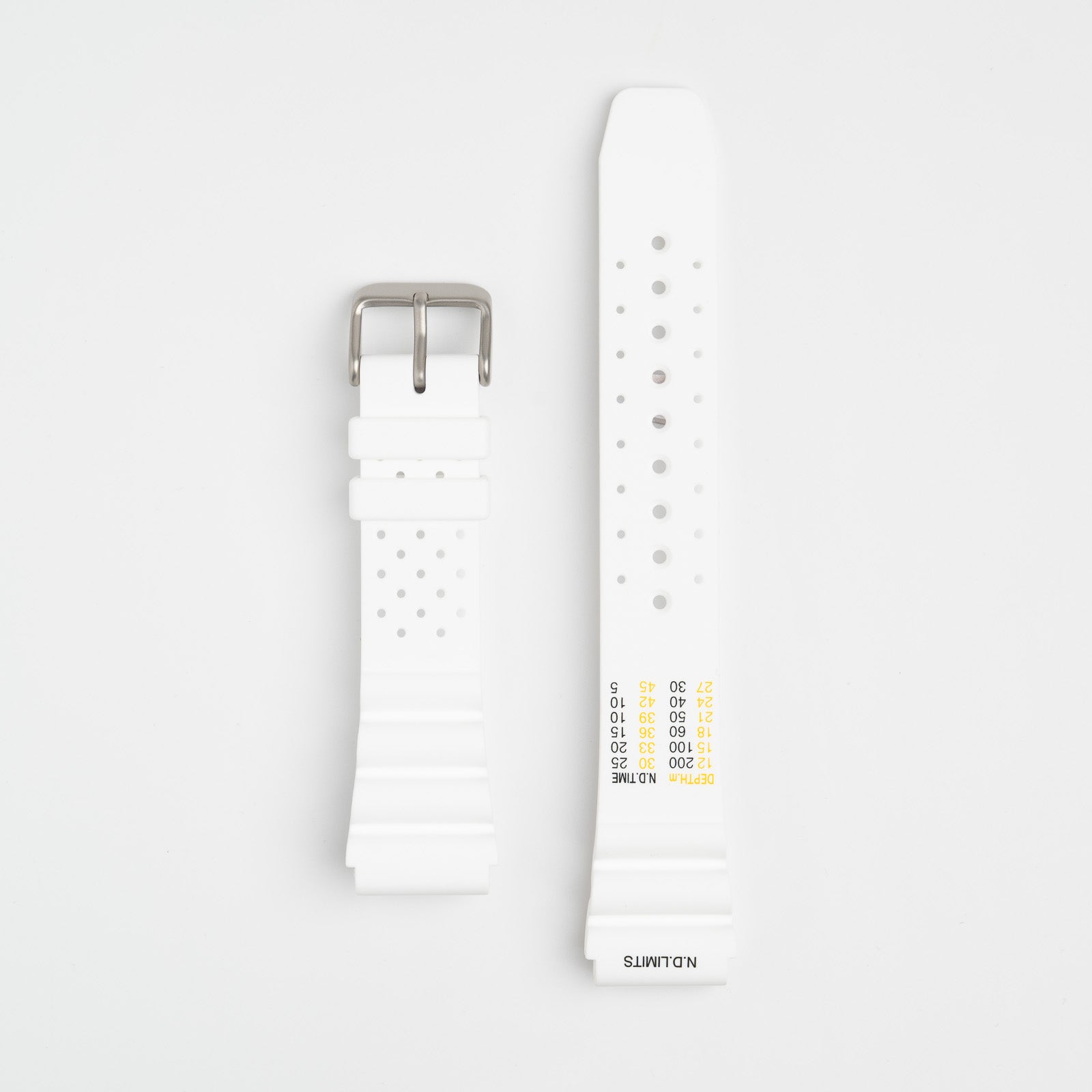 Submerge ND Limits White Watch Strap