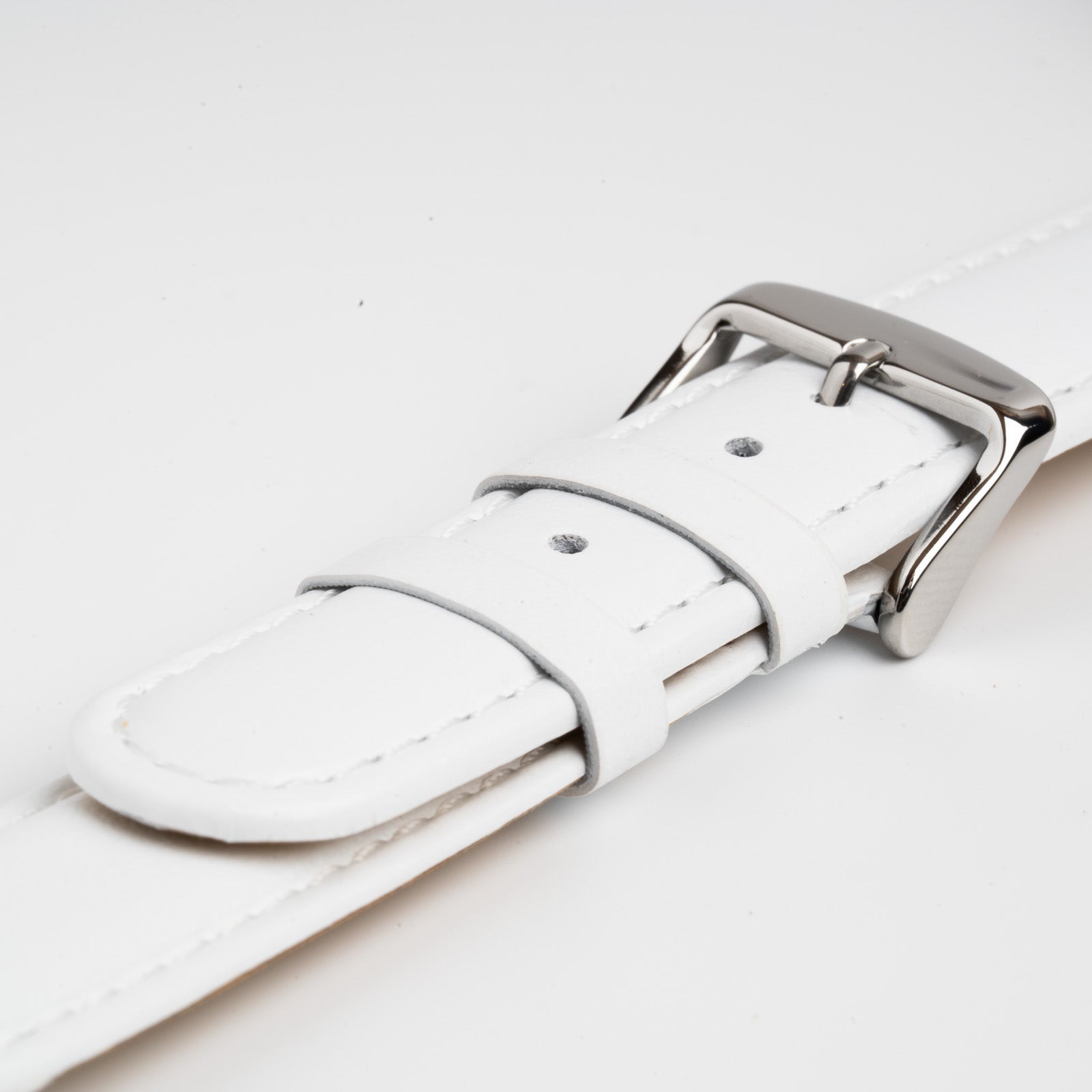 Henley White Watch Strap
