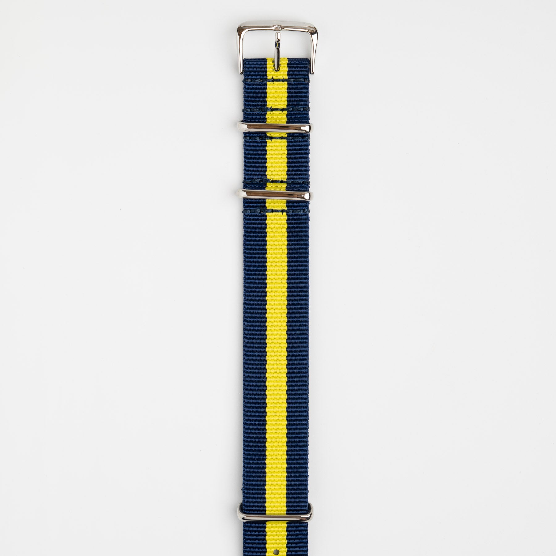 Weaverham Nylon Blue & Yellow Watch Strap