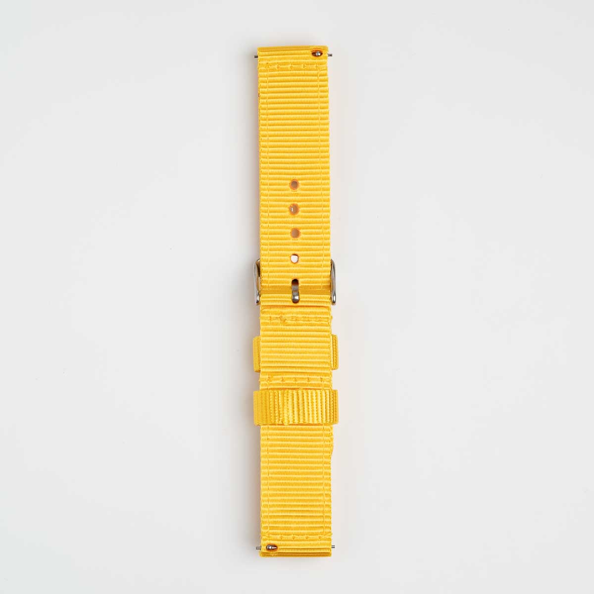 Nylon Quick Release Yellow Watch Strap