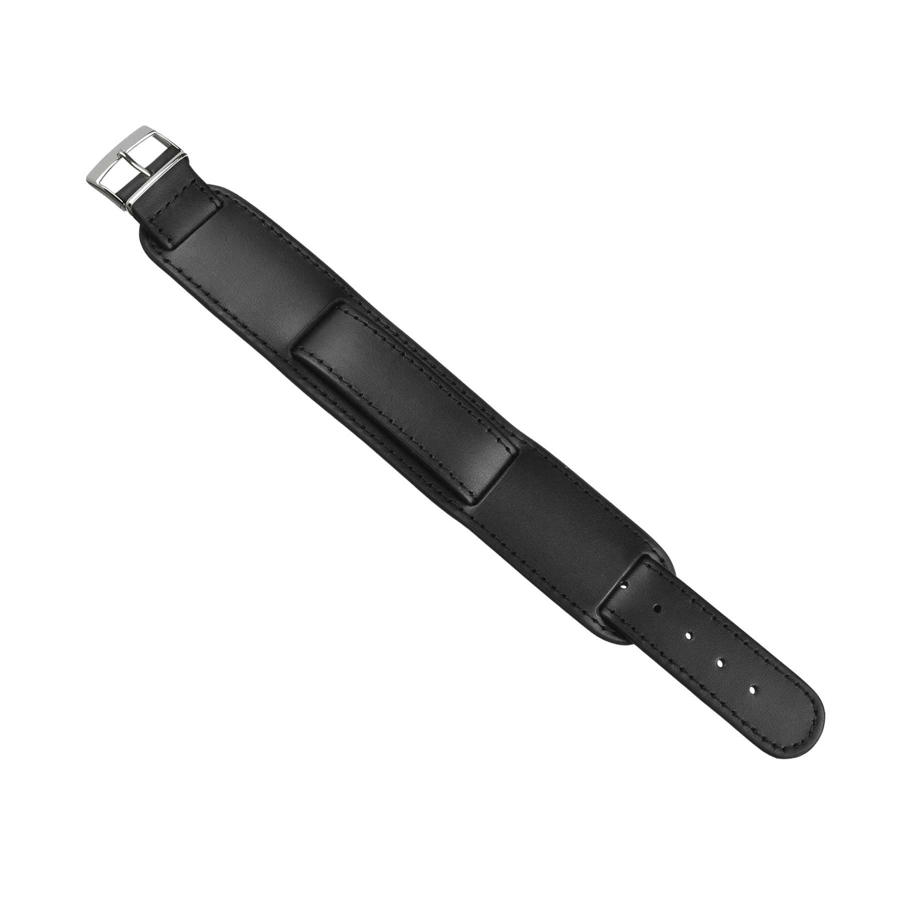 Black Cuff Watch Strap