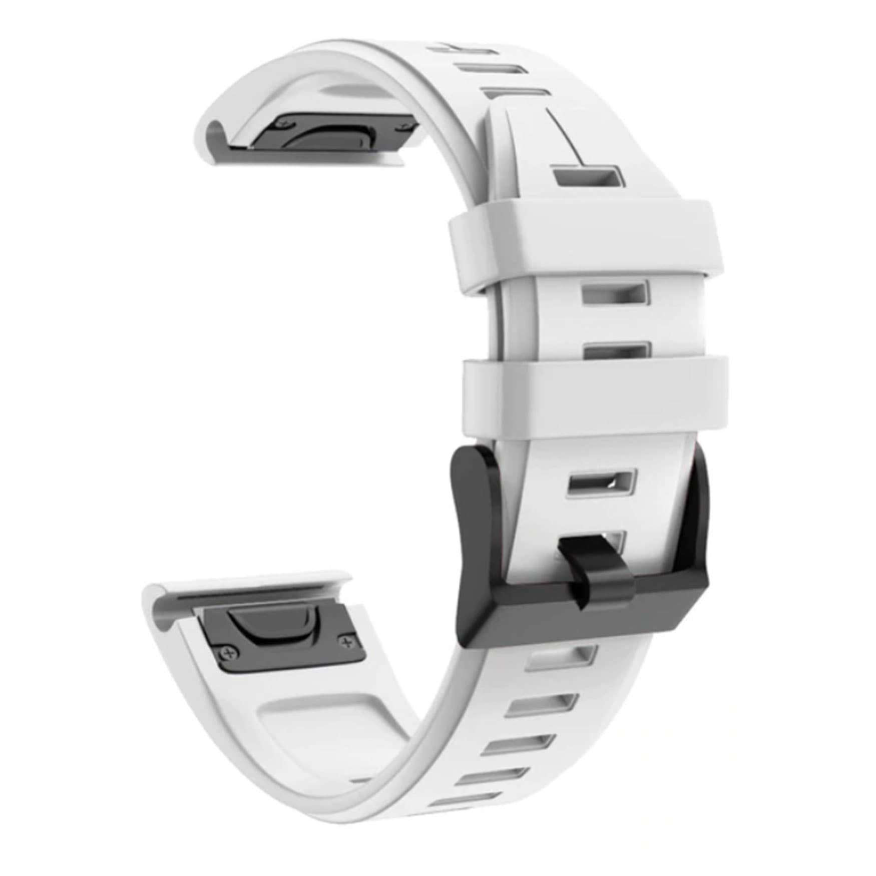 Instinct White Watch Strap