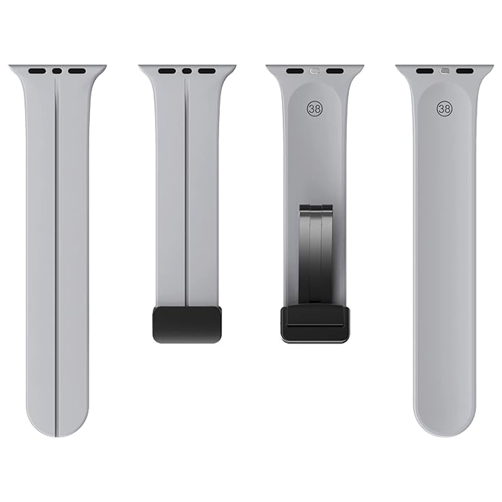 Kingston Grey Watch Strap For Apple