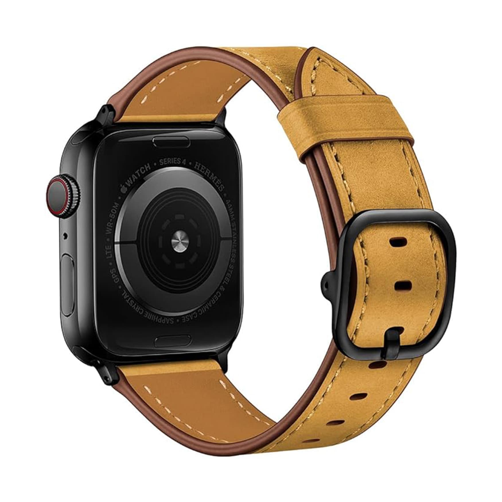 Sunningdale Yellow Watch Strap For Apple