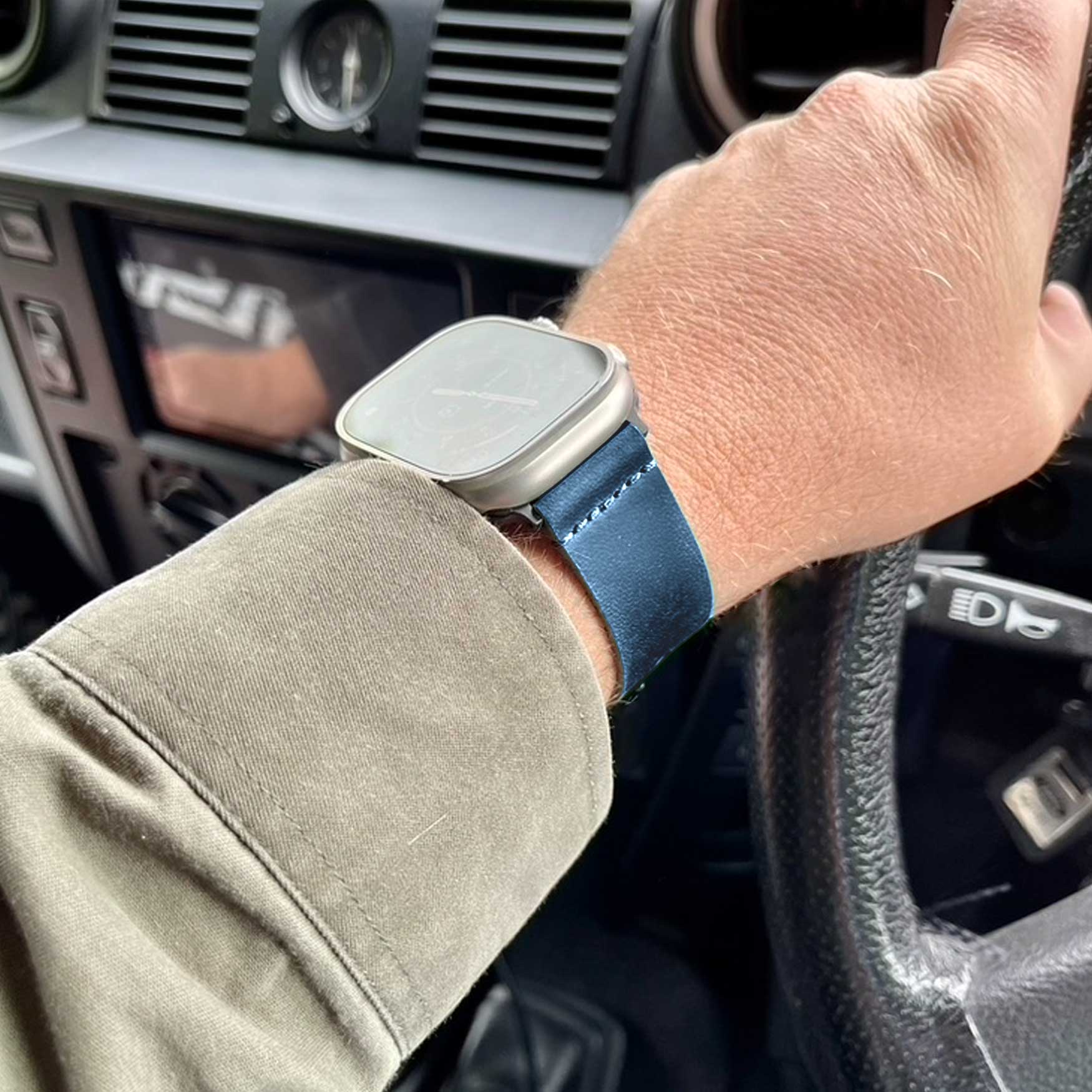 Hawkshead Blue Watch Strap For Apple