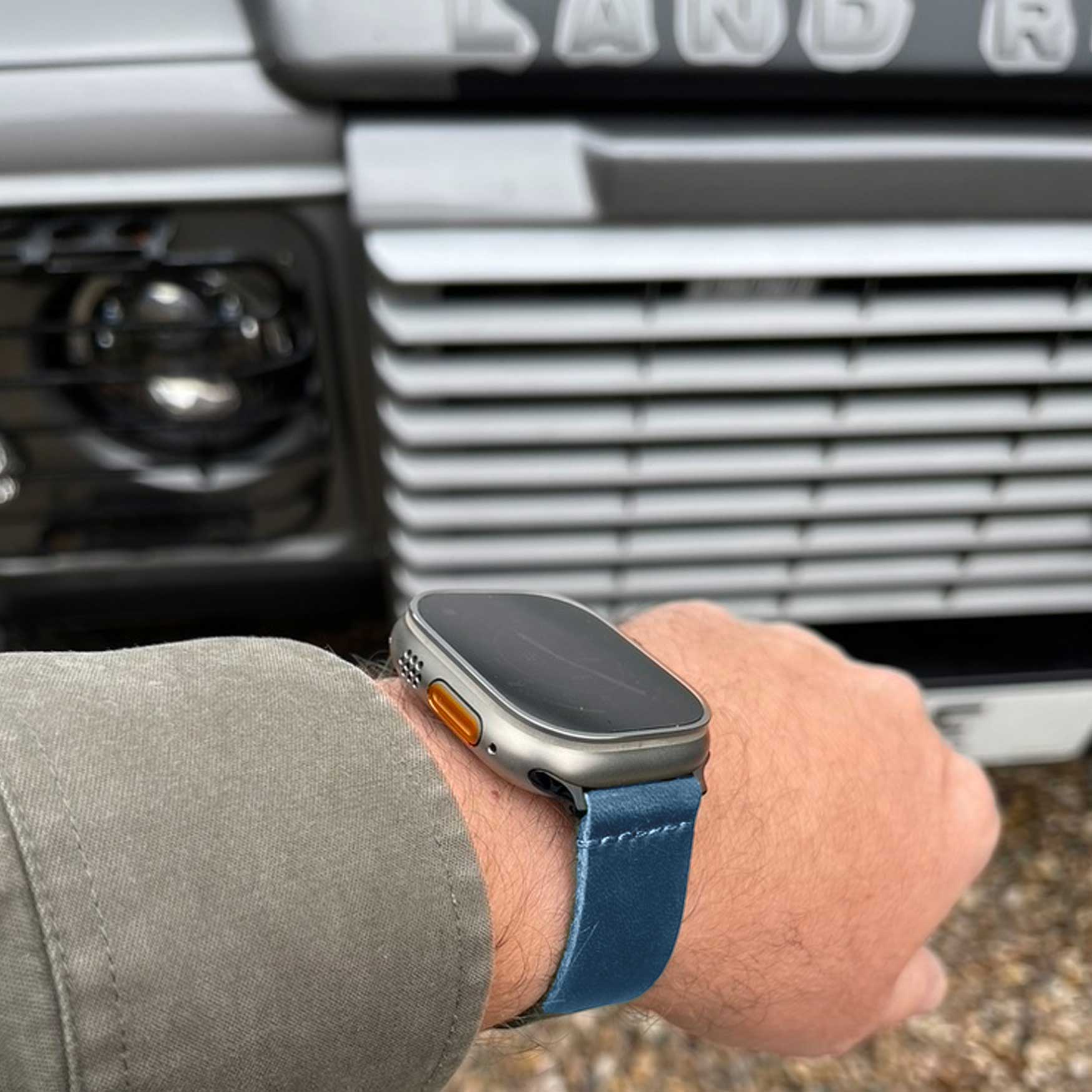 Hawkshead Blue Watch Strap For Apple