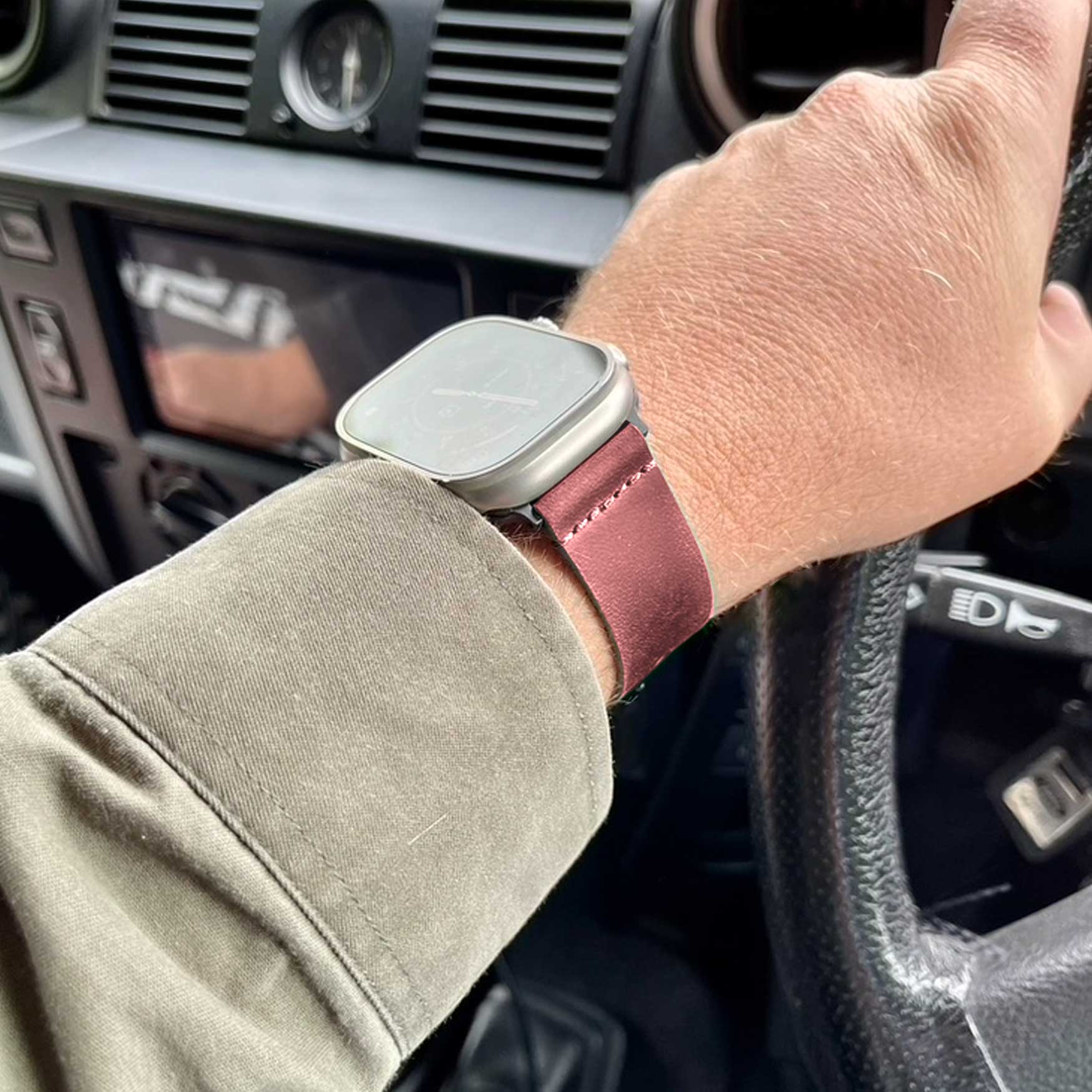 Hawkshead Red Watch Strap For Apple