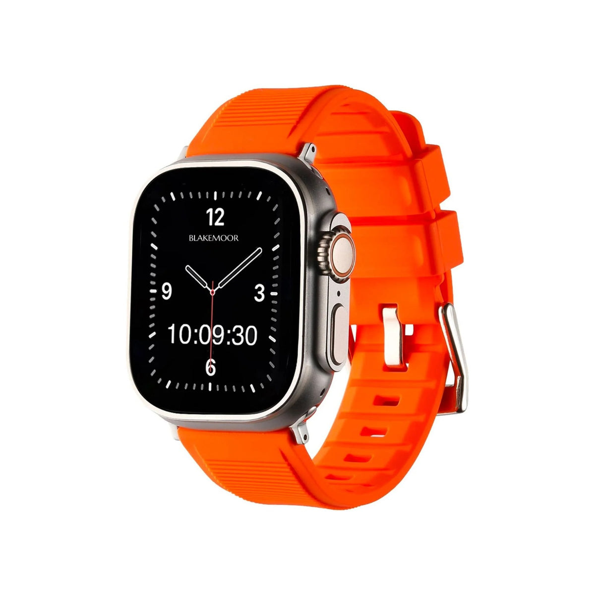 Studland Orange Watch Strap For Apple