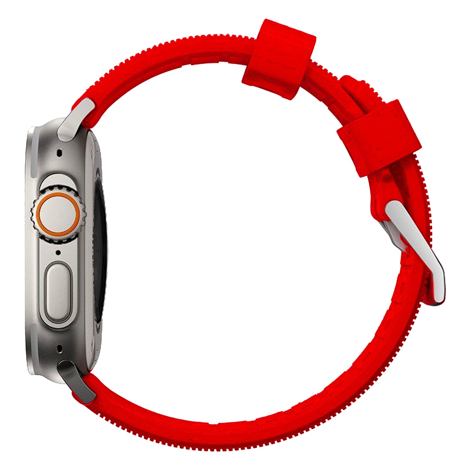 Studland Red Watch Strap For Apple