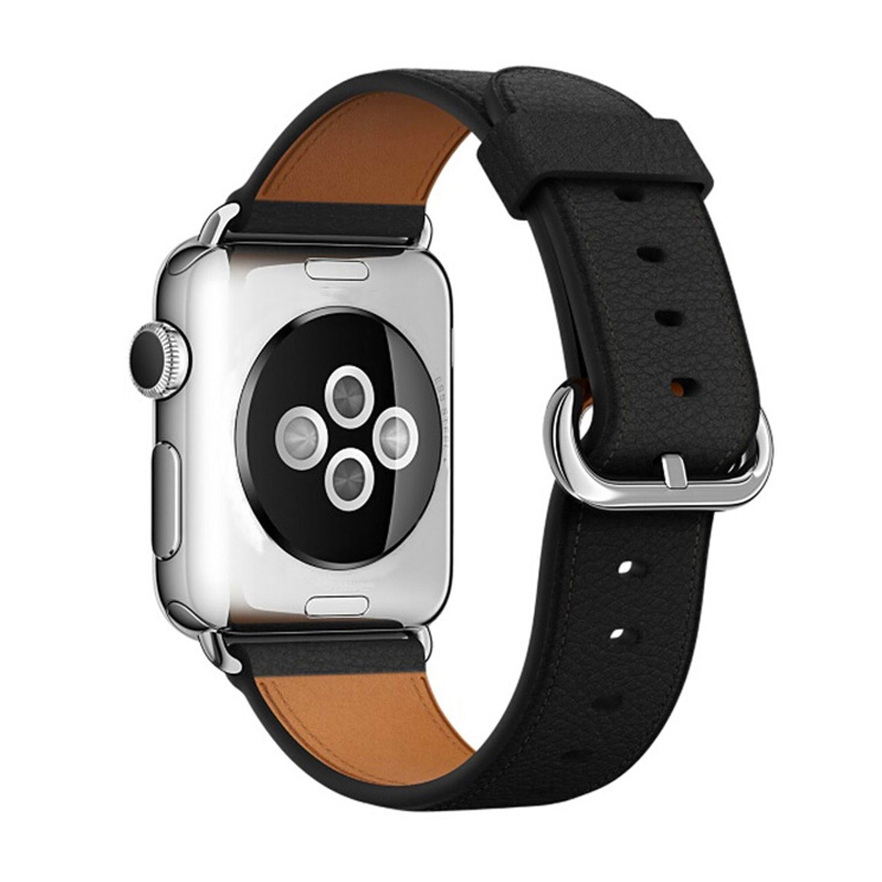 Gullane Black Watch Strap For Apple