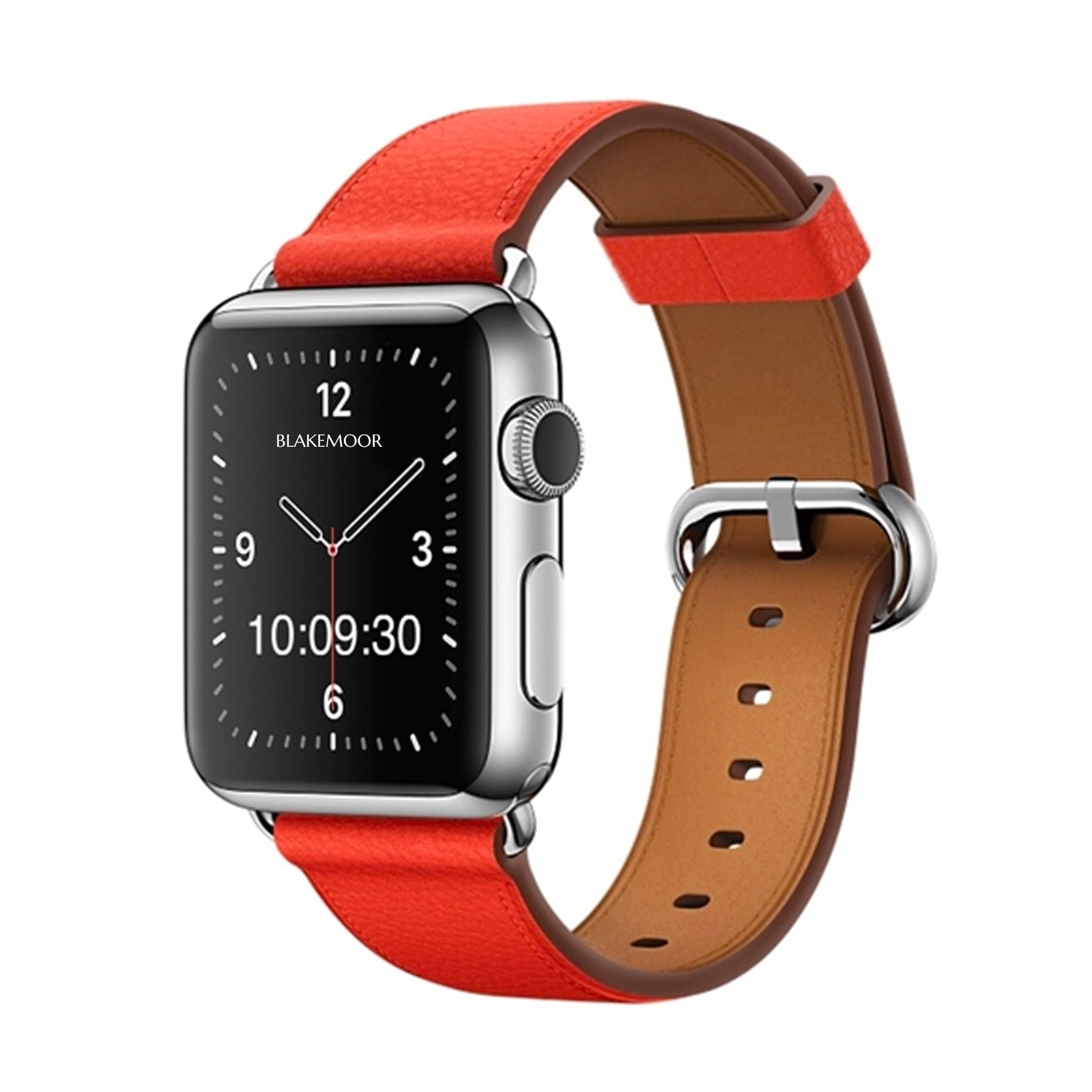 Gullane Red Watch Strap For Apple