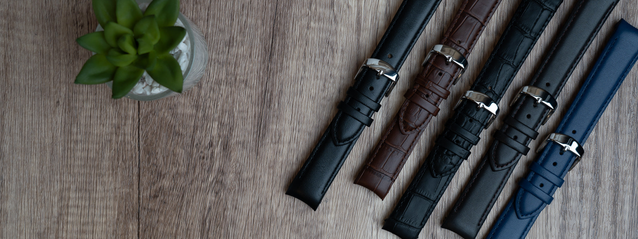 Curved End Watch Straps