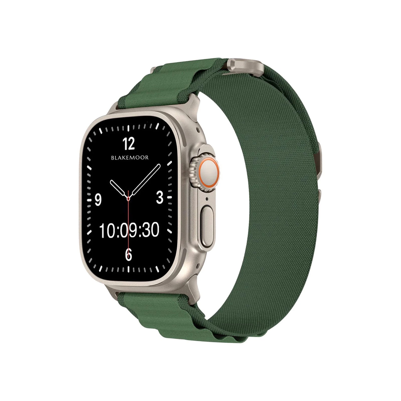 Alpine Loop Green Watch Strap For Apple
