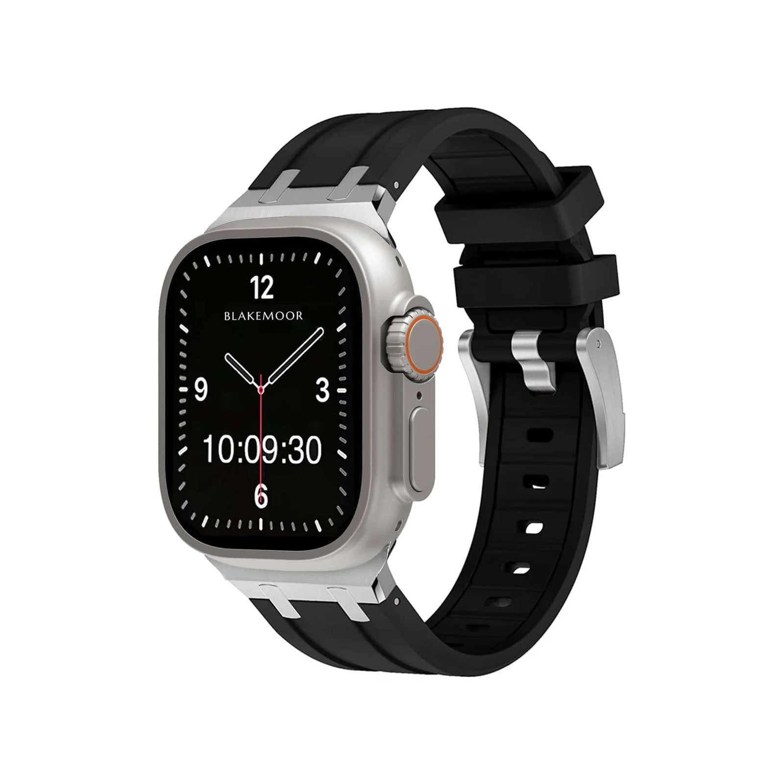 AP Black Watch Strap For Apple