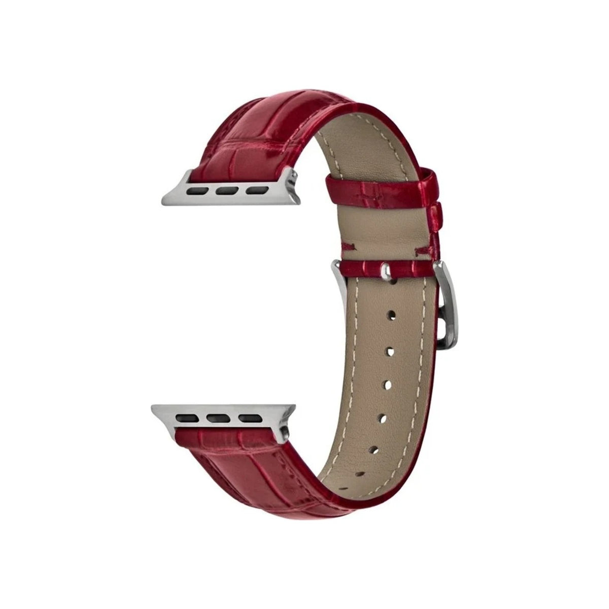 Ascot Red Watch Strap for Apple