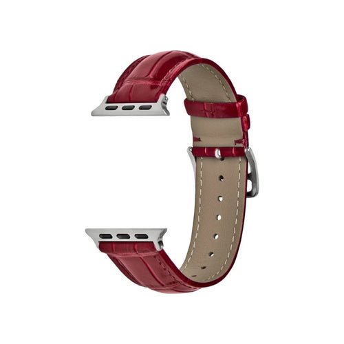 Ascot Red Watch Strap for Apple
