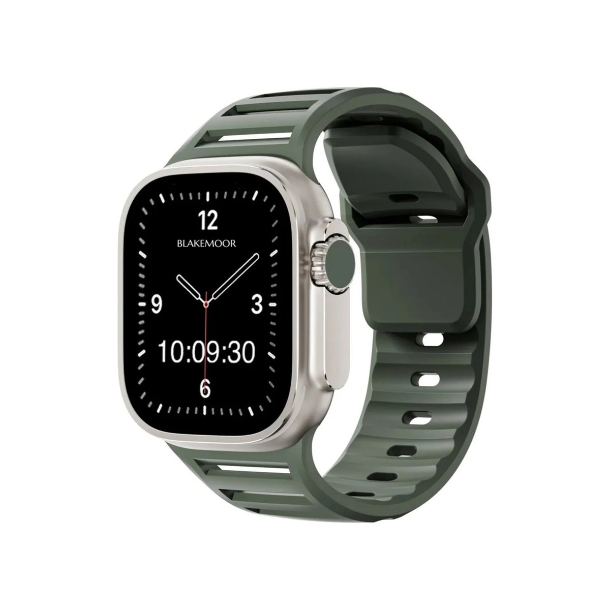 Bamburgh Green Watch Strap for Apple