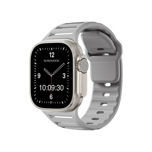 Bamburgh Grey Watch Strap for Apple
