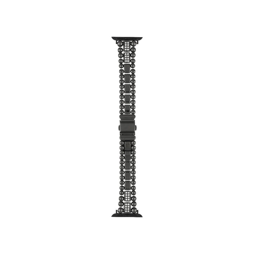 Belgravia Crystal Black Watch Strap for Apple, strap only
