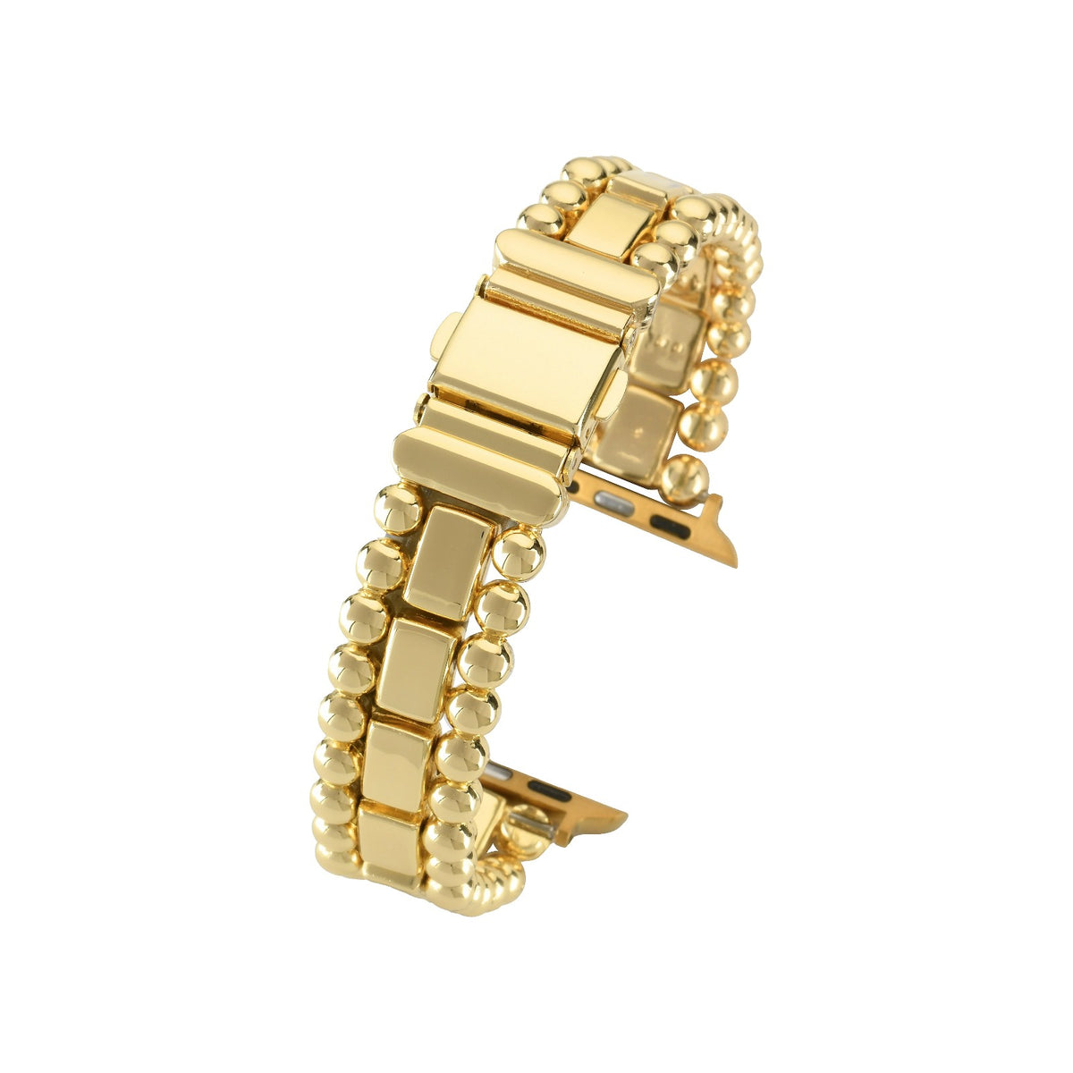 Belgravia Crystal Gold Watch Strap for Apple