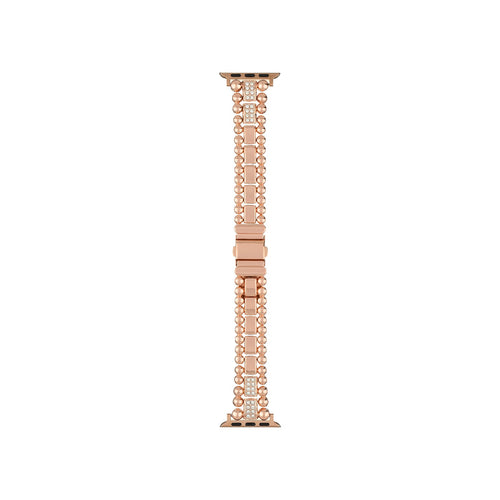 Belgravia Crystal Rose Gold Watch Strap for Apple, strap only
