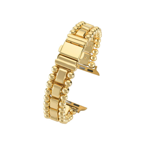 Belgravia Gold Watch Strap for Apple