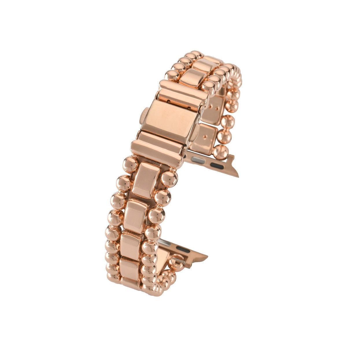 Belgravia Rose Gold Watch Strap for Apple